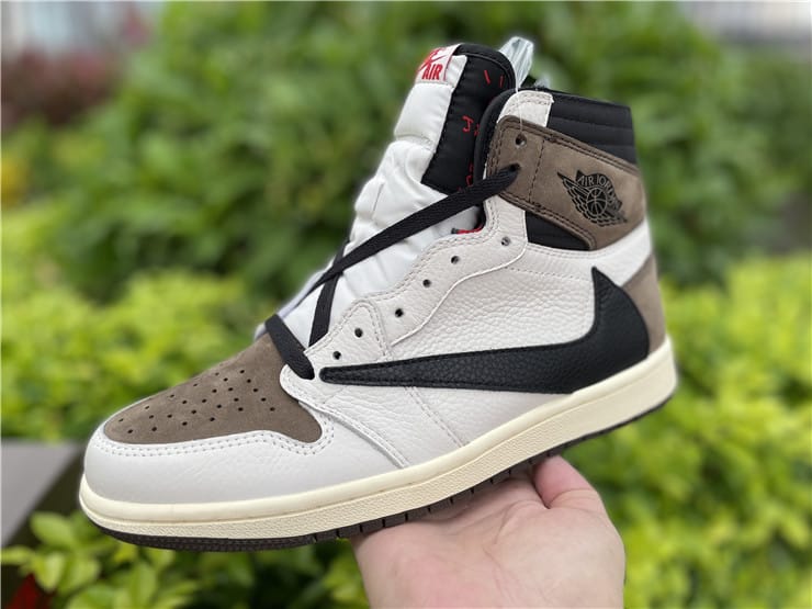 Jordan 1 Retro High Travis Scott Reverse Mocha