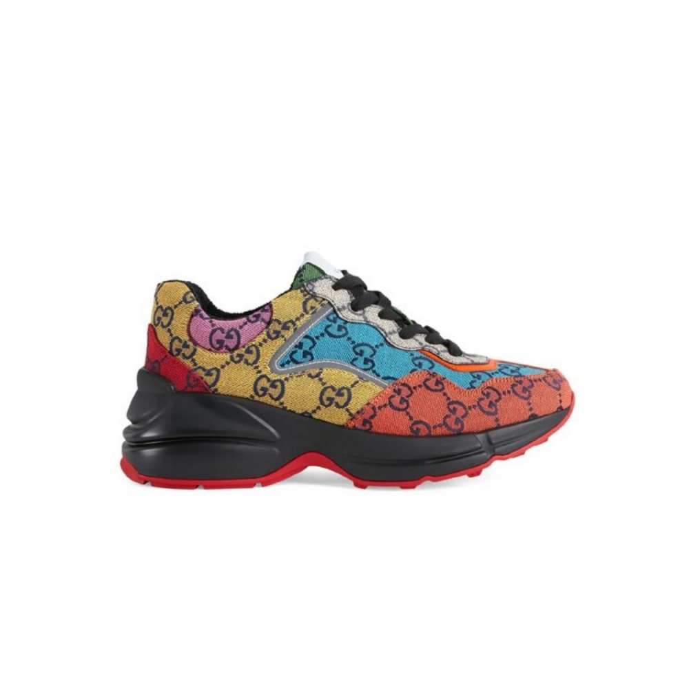 GUCCI RHYTON GG MULTICOLOR SNEAKERS – GCC020