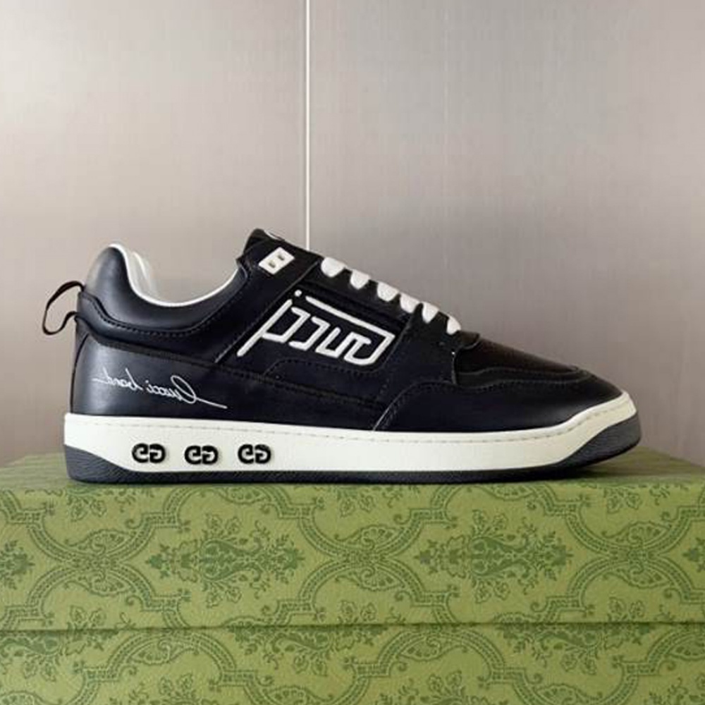Gucci Basket Black White Sneakers – GCC220