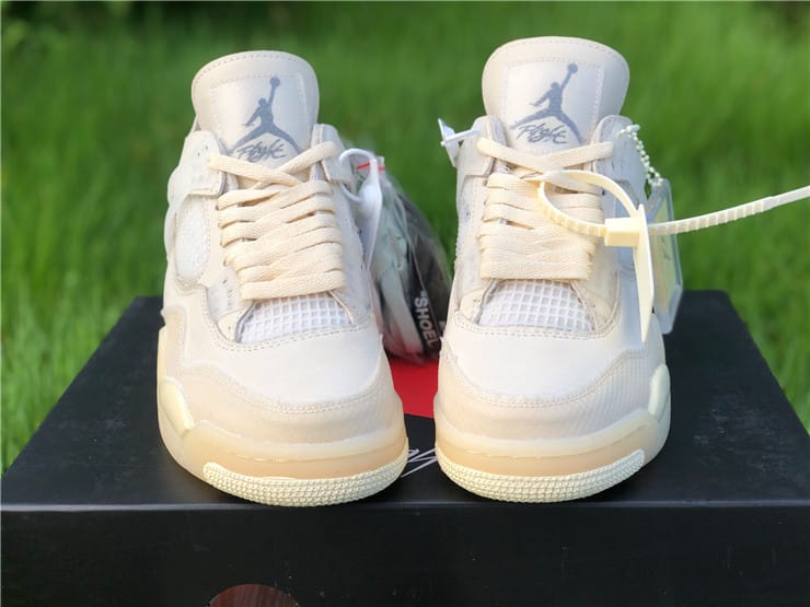 Air Jordan 4 Retro Off-White Sail