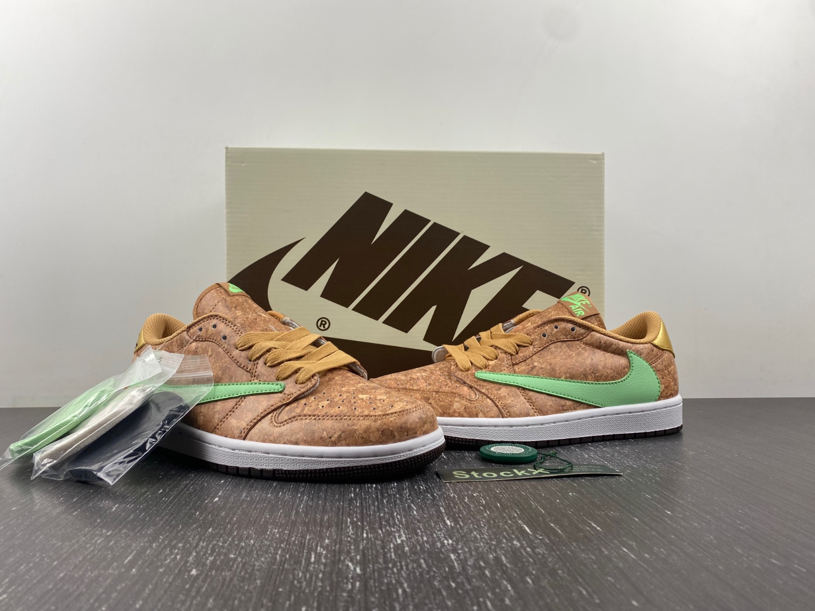 Travis Scott x Air Jordan 1 Brown and Green