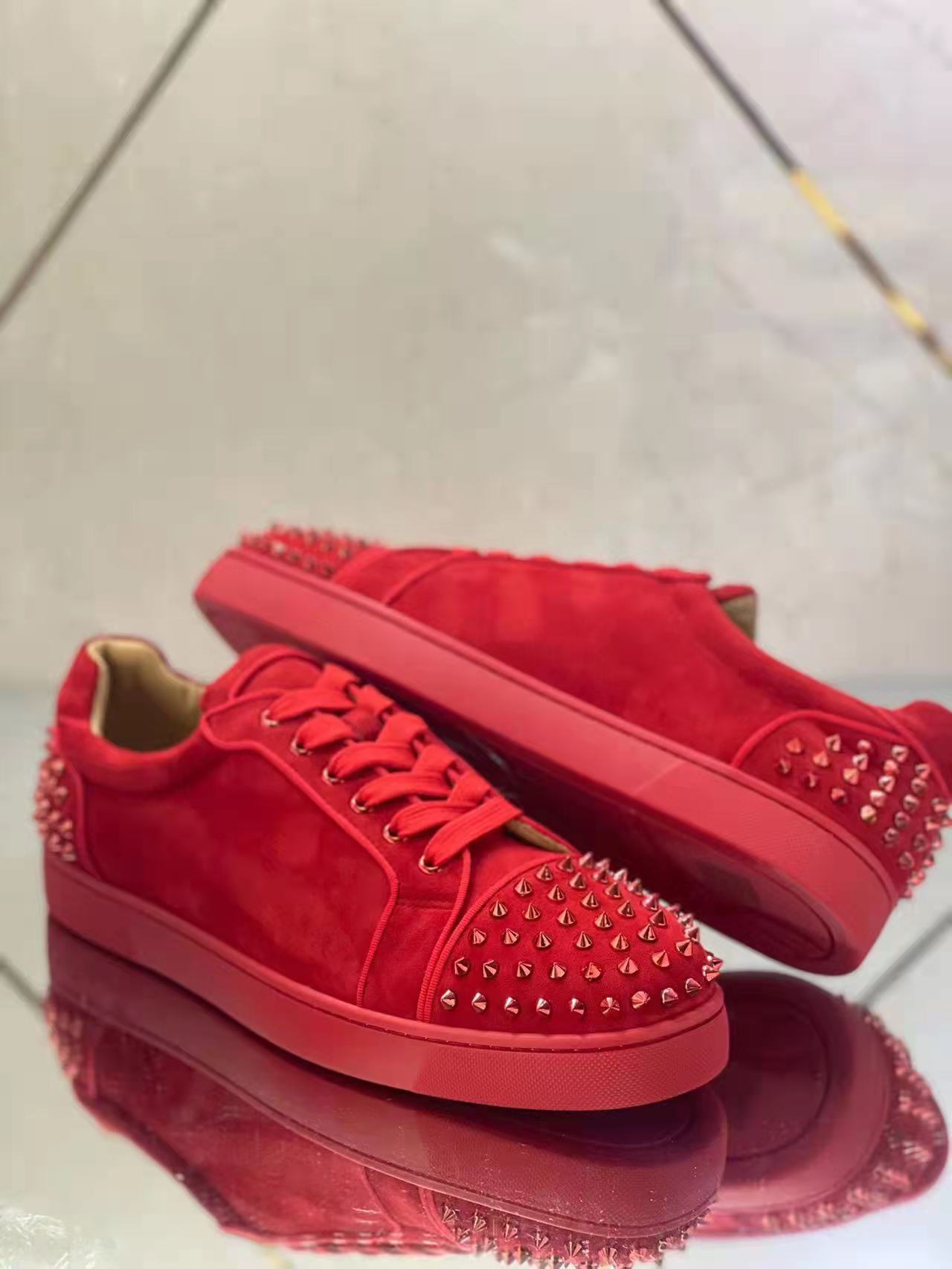 Christian Louboutin Seavaste 2 Orlato Flat Red