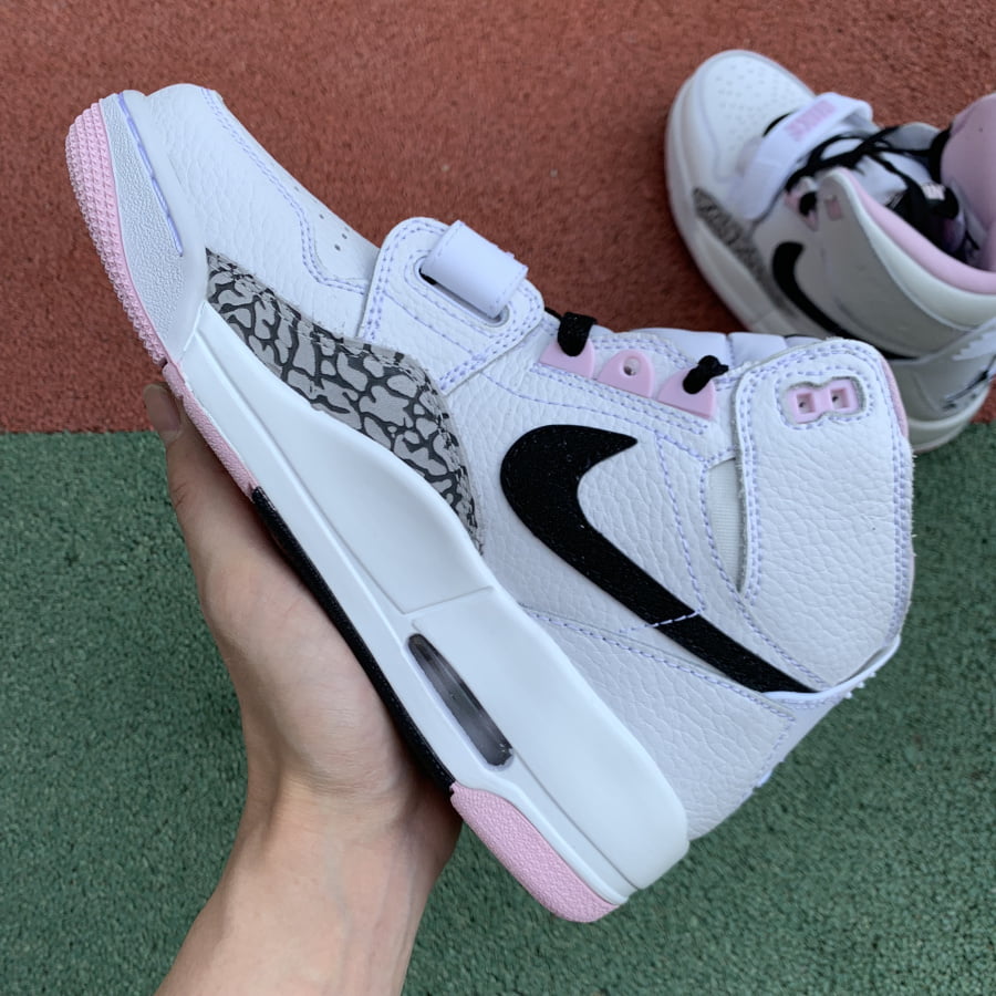 Air Jordan Legacy 312 White Black Pink Foam