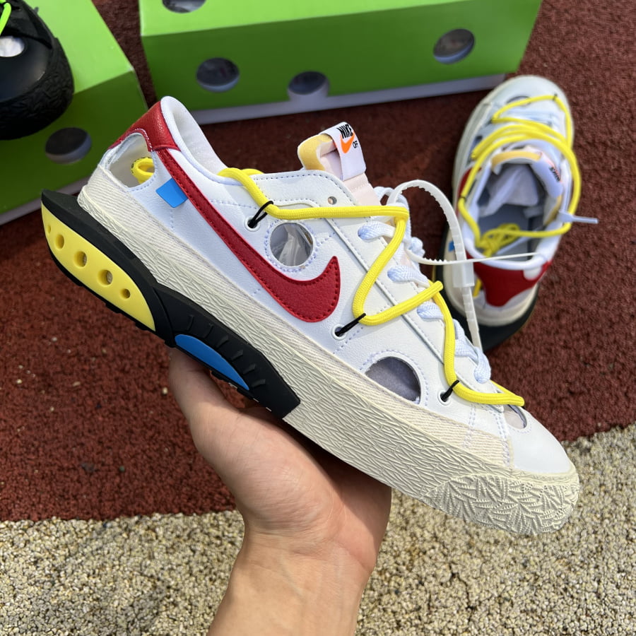 Off-White x Nike Blazer Low White
