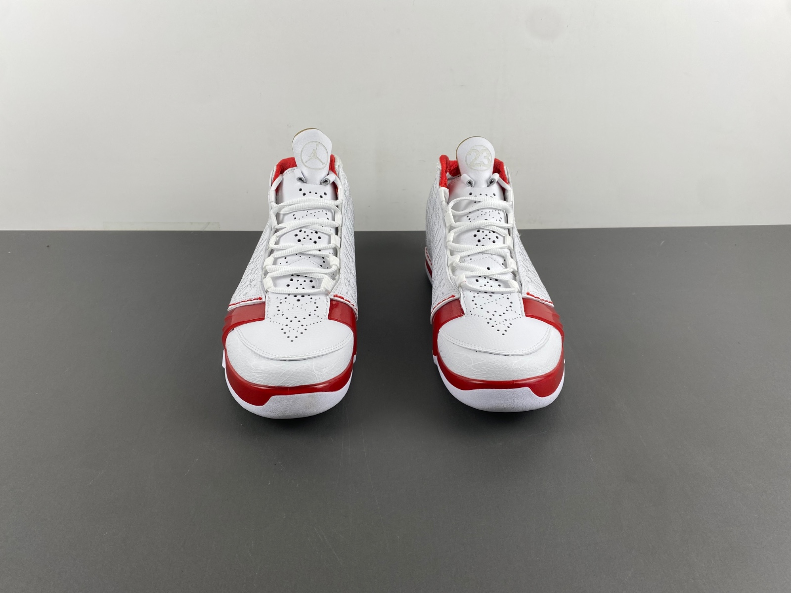 Jordan 23 White Varsity Red