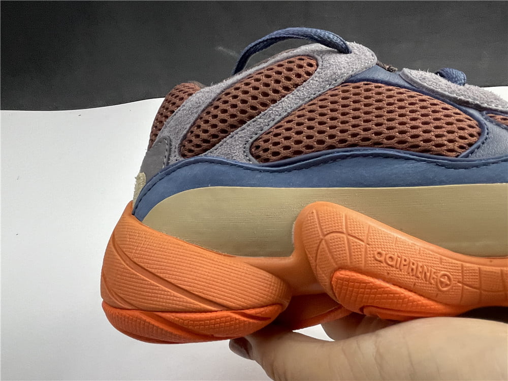 Adidas Yeezy 500 Ka Blue yellow orange