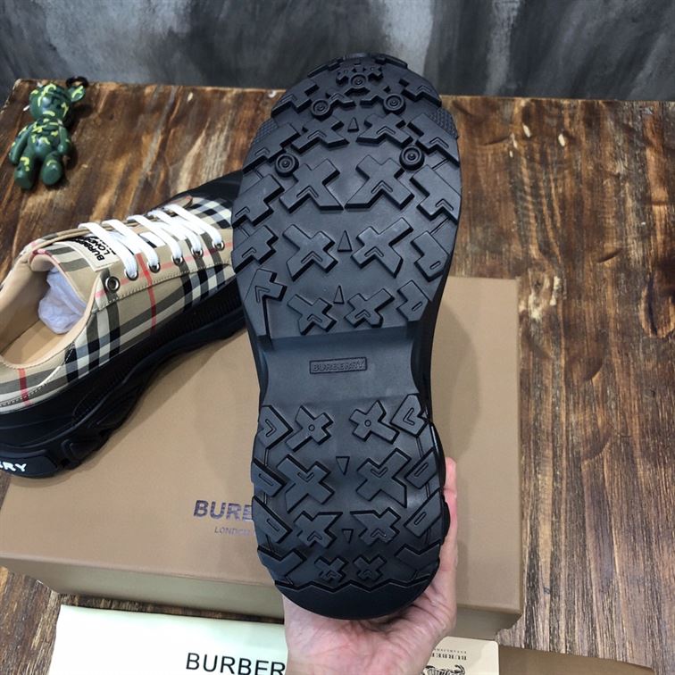 BURBERRY VINTAGE CHECK COTTON ARTHUR SNEAKERS – BBR028