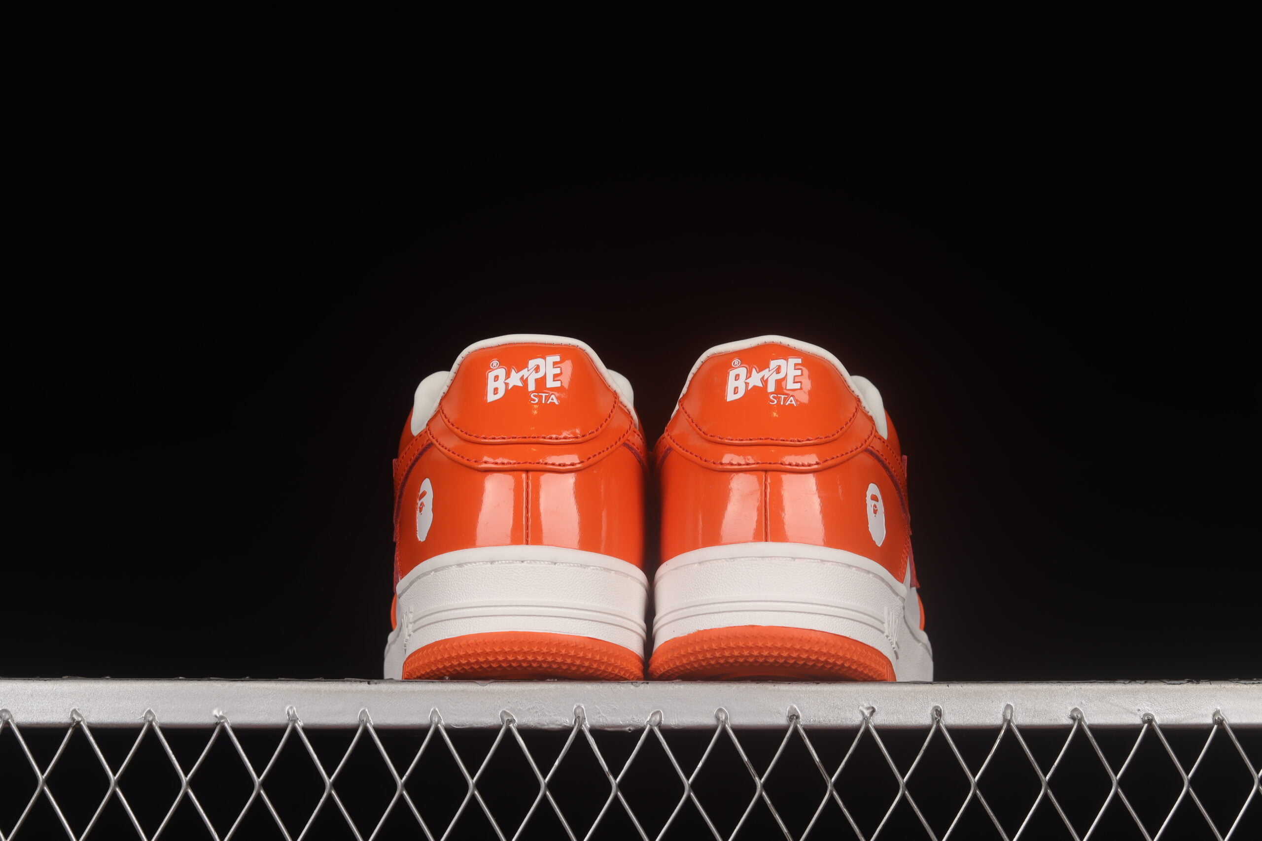 A Bathing Ape Bape STA Low Orange