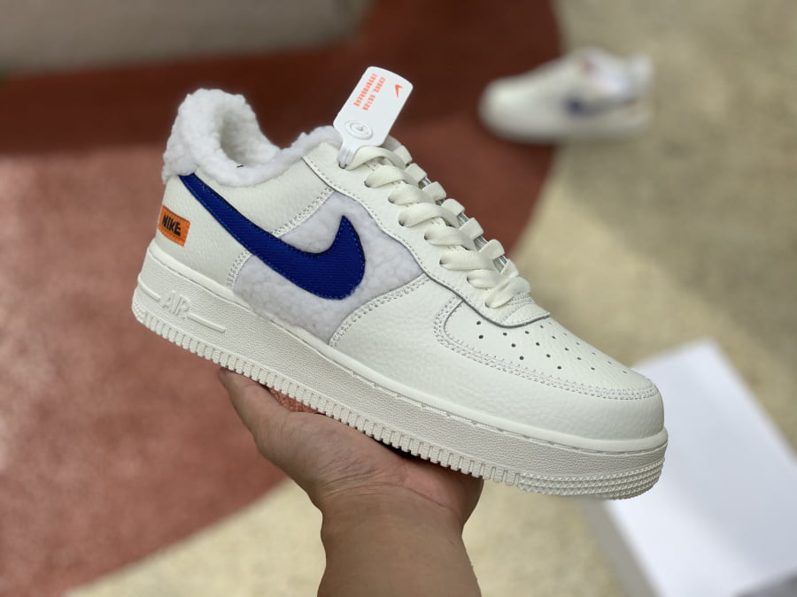 Nike Air Force 1 Low Sherpa Fleece White