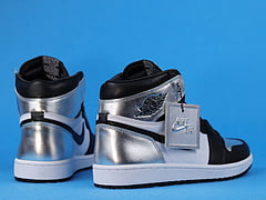 Retro High Silver Toe
