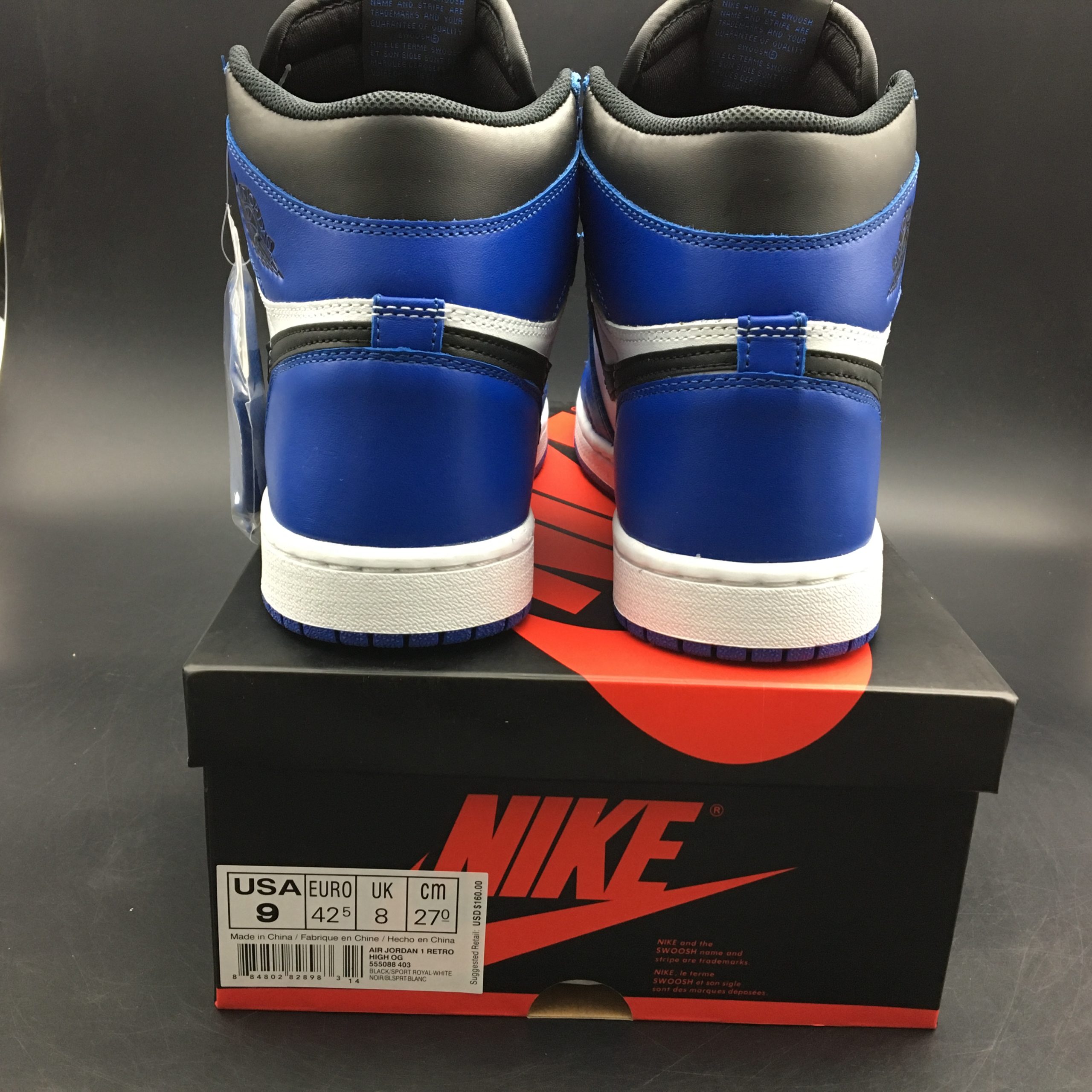 Air Jordan 1 Retro High OG Game Royal