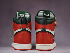 Air Jordan 1 Retro High OG SoleFly ‘Art Basel Sail’