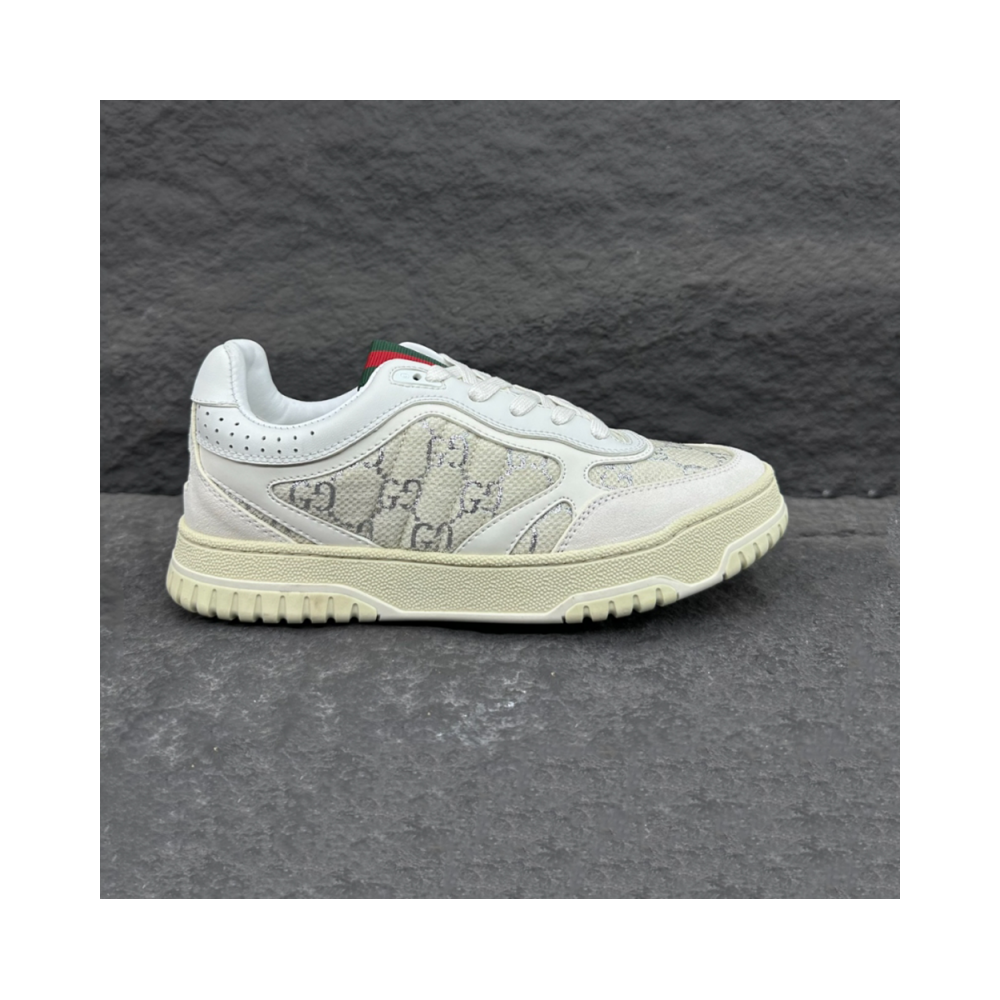 Gucci Re-Web Sneaker ‘GG Canvas – Beige White’ – GCC158