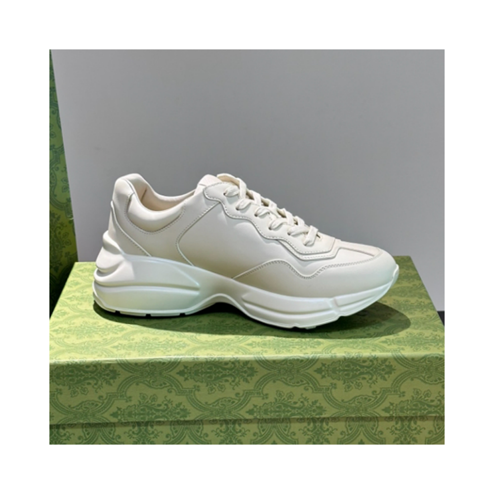 Gucci Rhyton White Leather Sneaker – GCC173