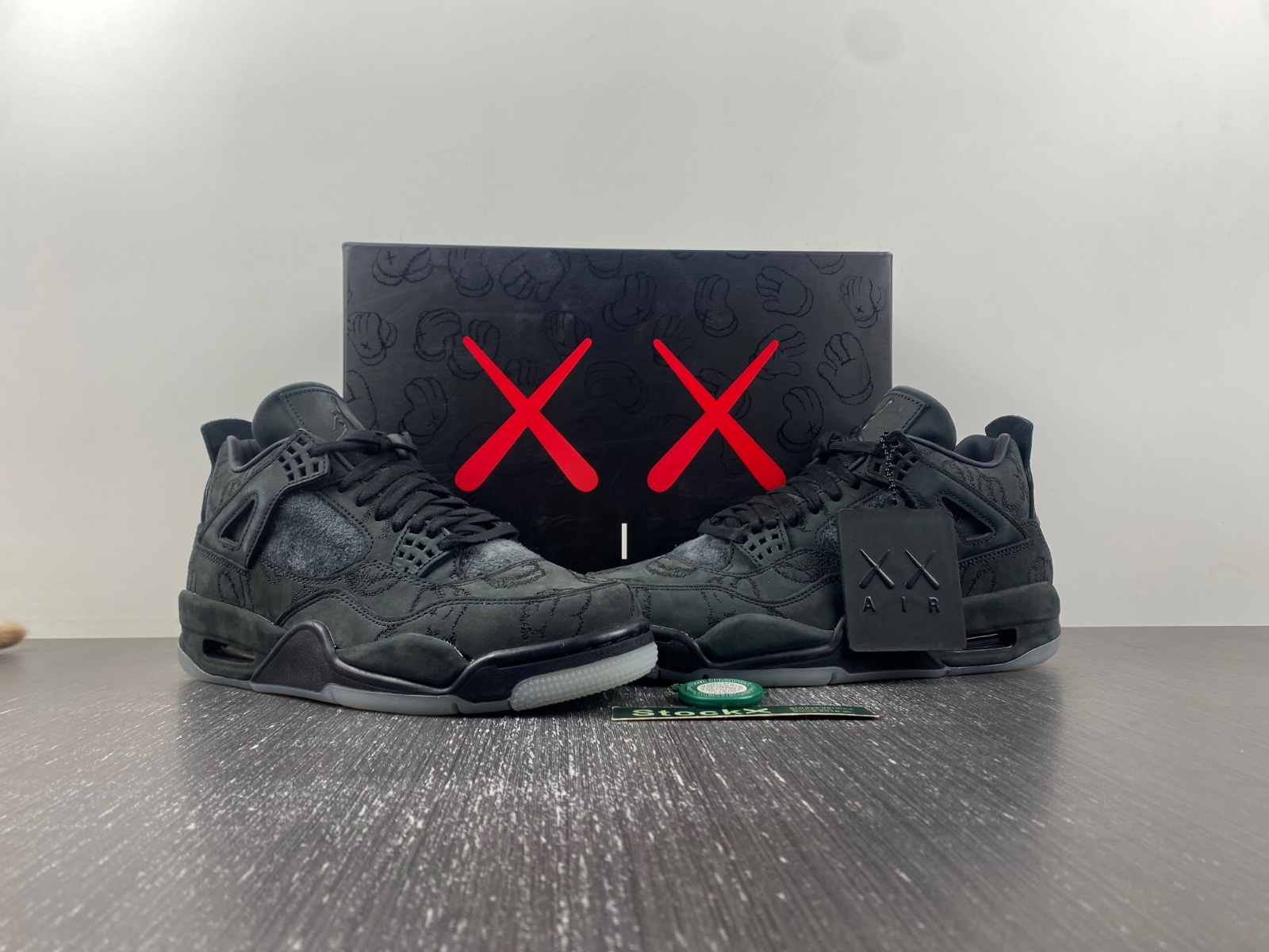 Jordan 4 Retro Kaws Black