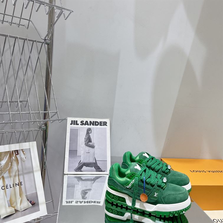 LOUIS VUITTON TRAINER MAXI LOW-TOP SNEAKERS – LVS163