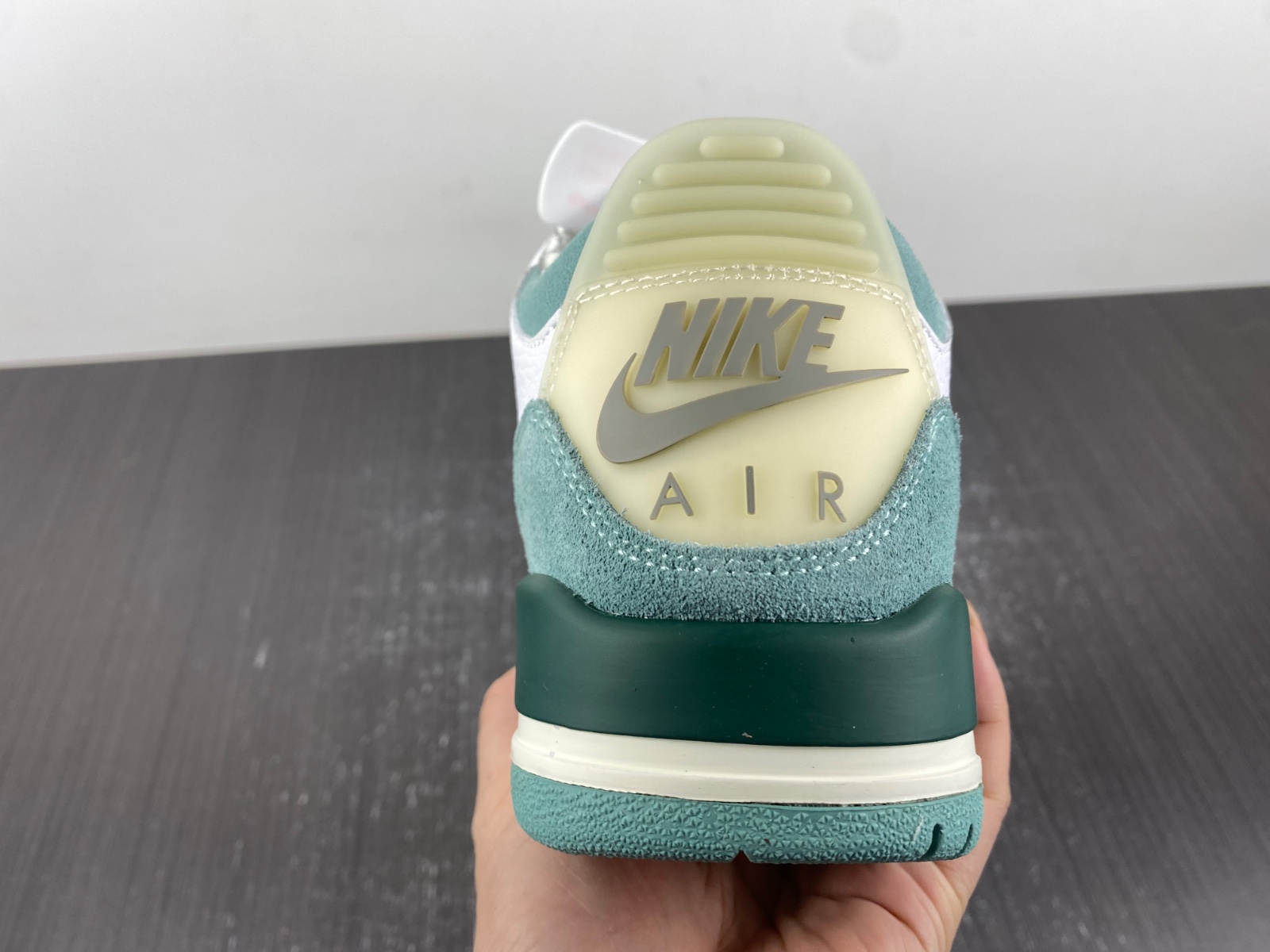 A Ma Maniere x Air Jordan 3 Retro Green Custom