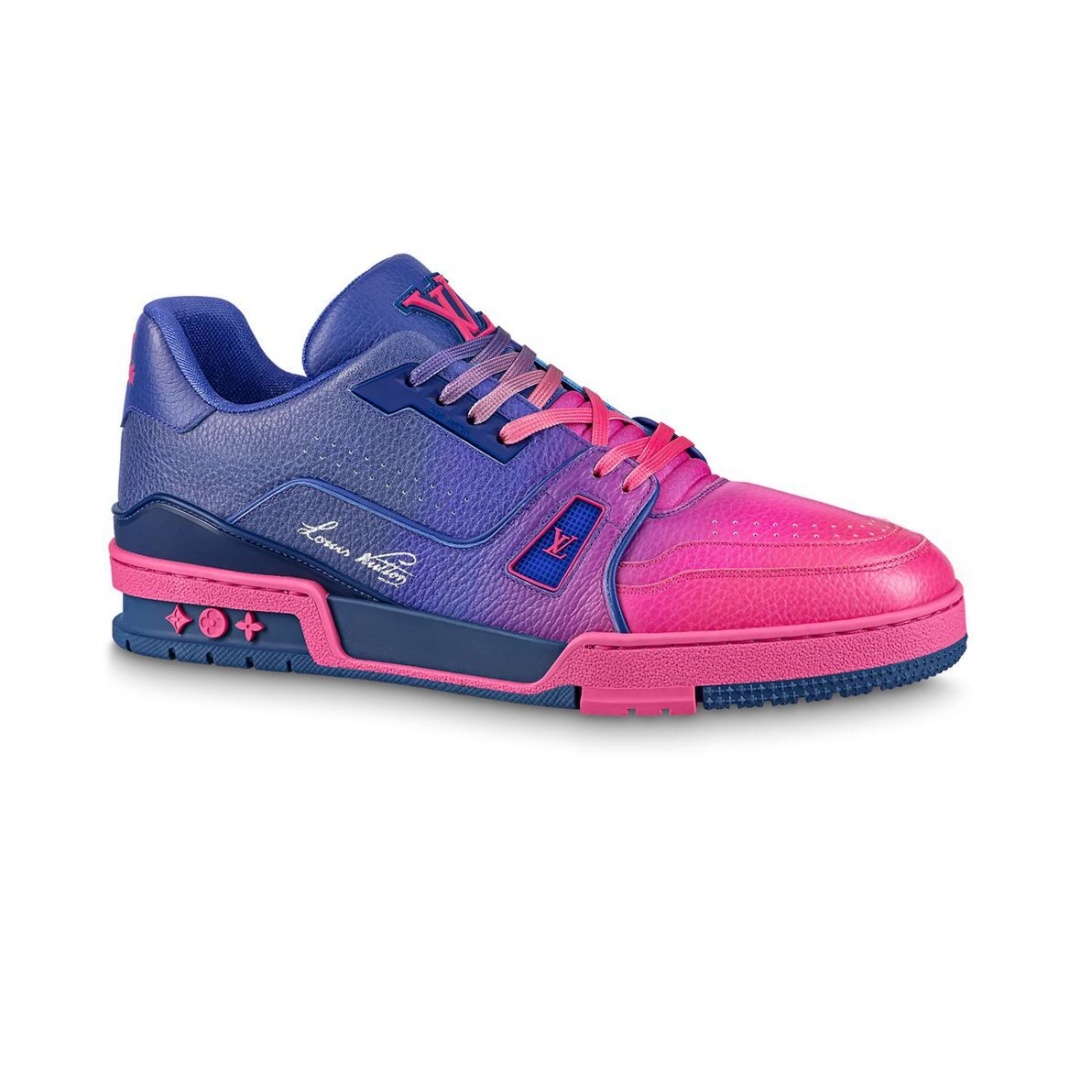 LOUIS VUITTON TRAINER SNEAKERS IN PINK – LVS003