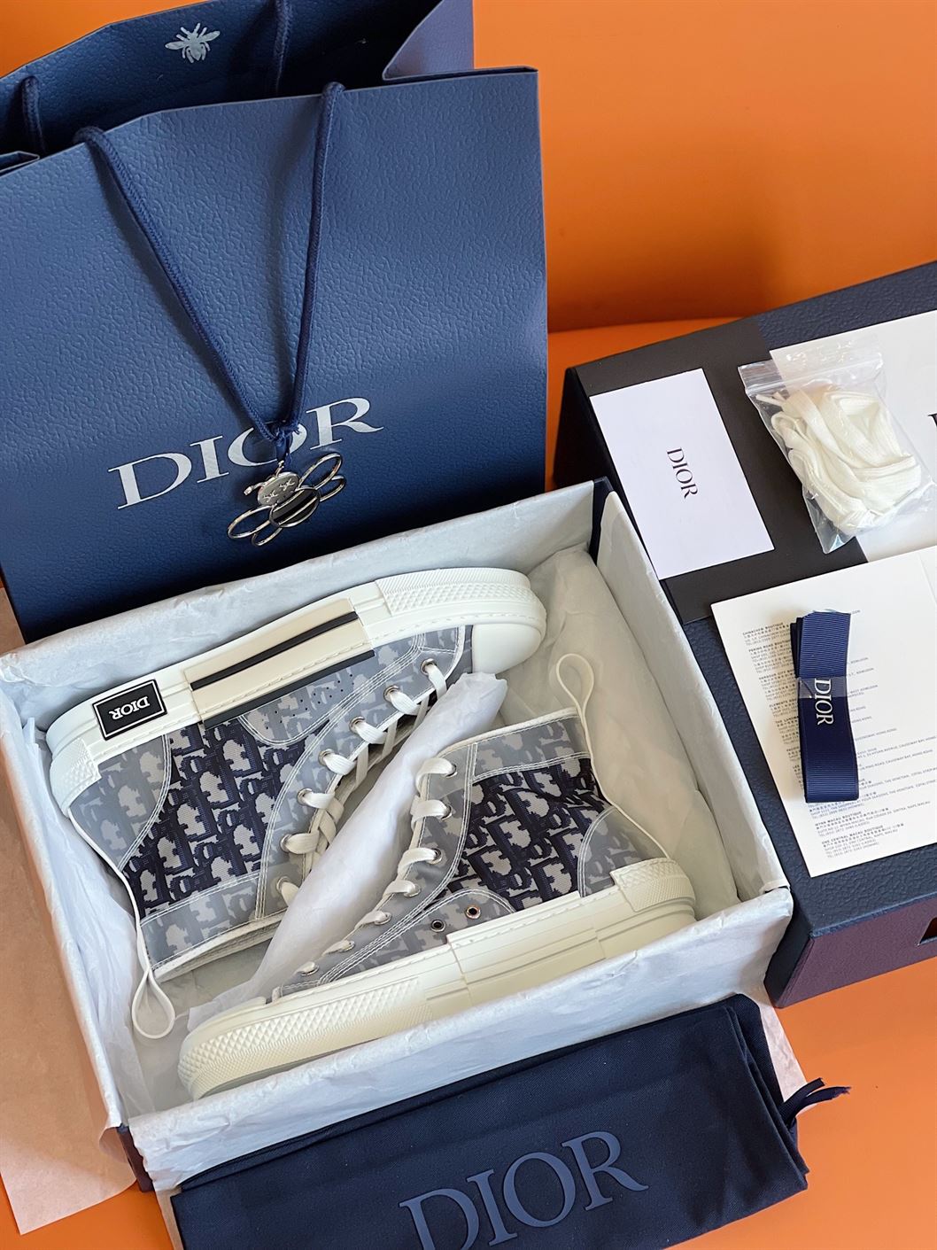 DIOR B23 HIGH-TOP SNEAKER – DO041