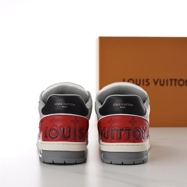 LOUIS VUITTON LV TRAINER SNEAKER RED – LVS182