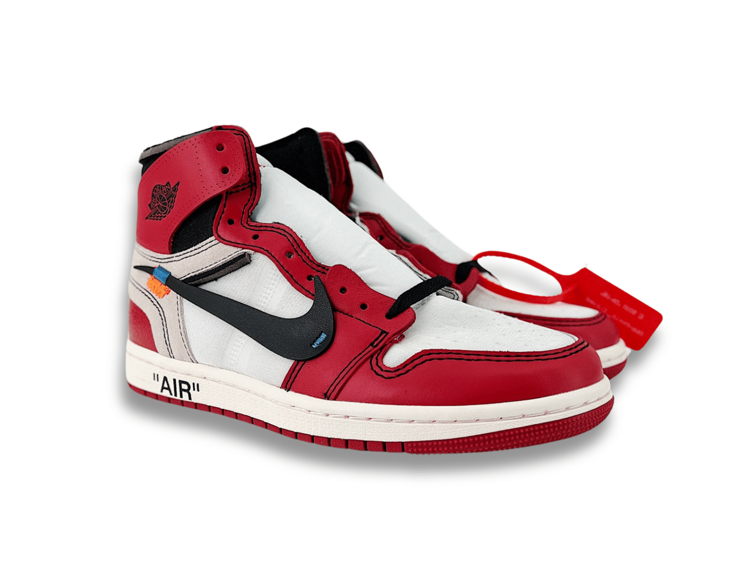 Off White x Air Jordan 1 Chicago Red