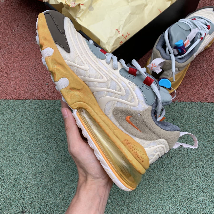 Travis Scott x Nike Air Max 270 React ENG Cactus Trails