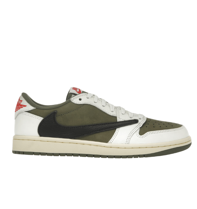 Travis Scott x Air Jordan 1 Low OG Medium Olive