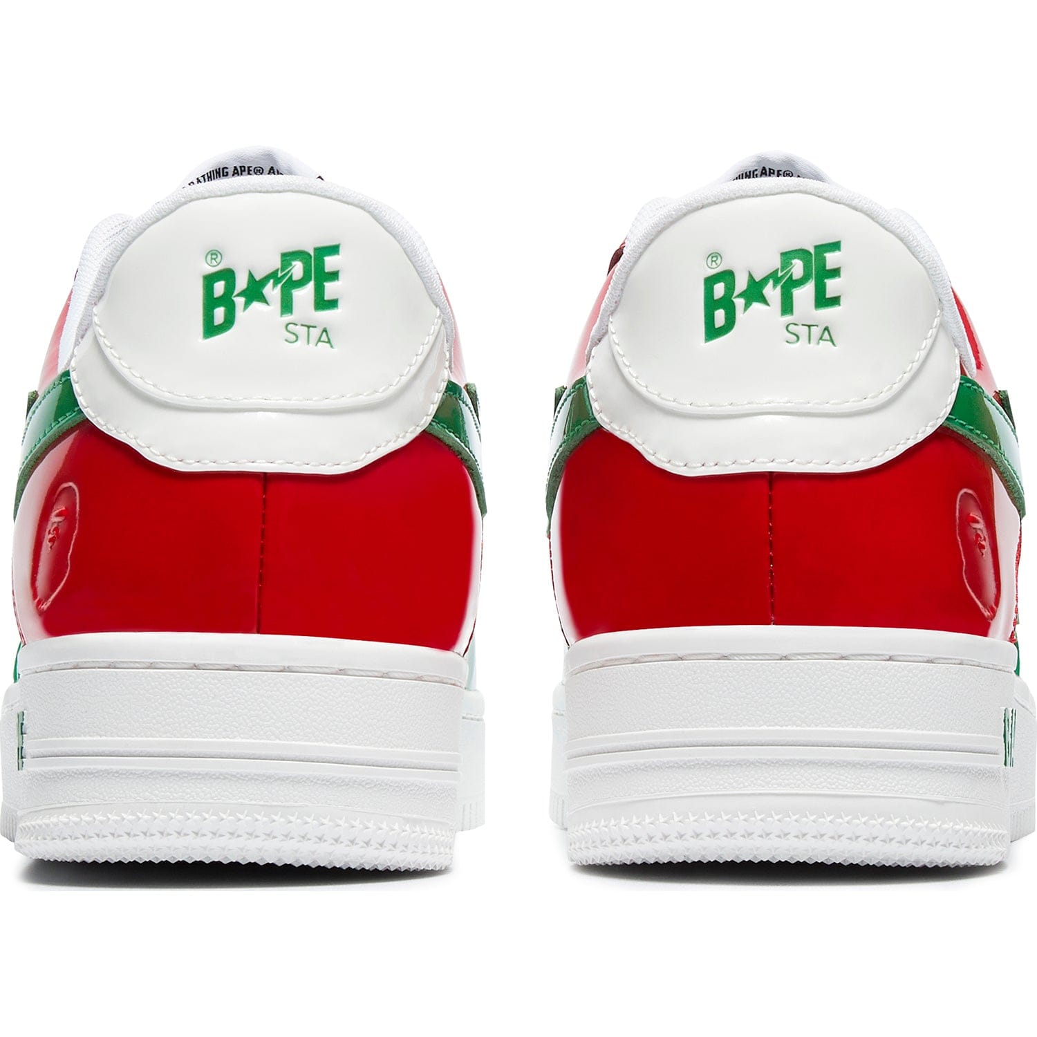 A Bathing Ape Bape Sta Green Red