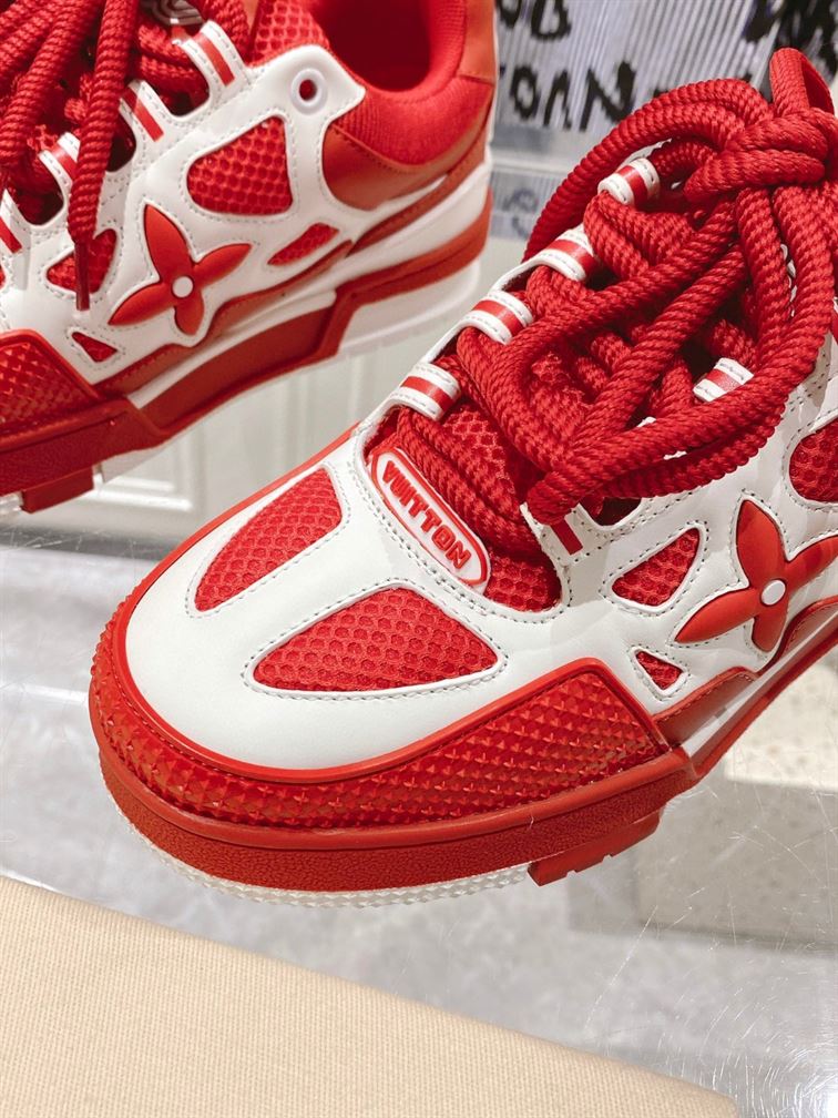LOUIS VUITTON LV SKATE SNEAKER IN RED – LVS147