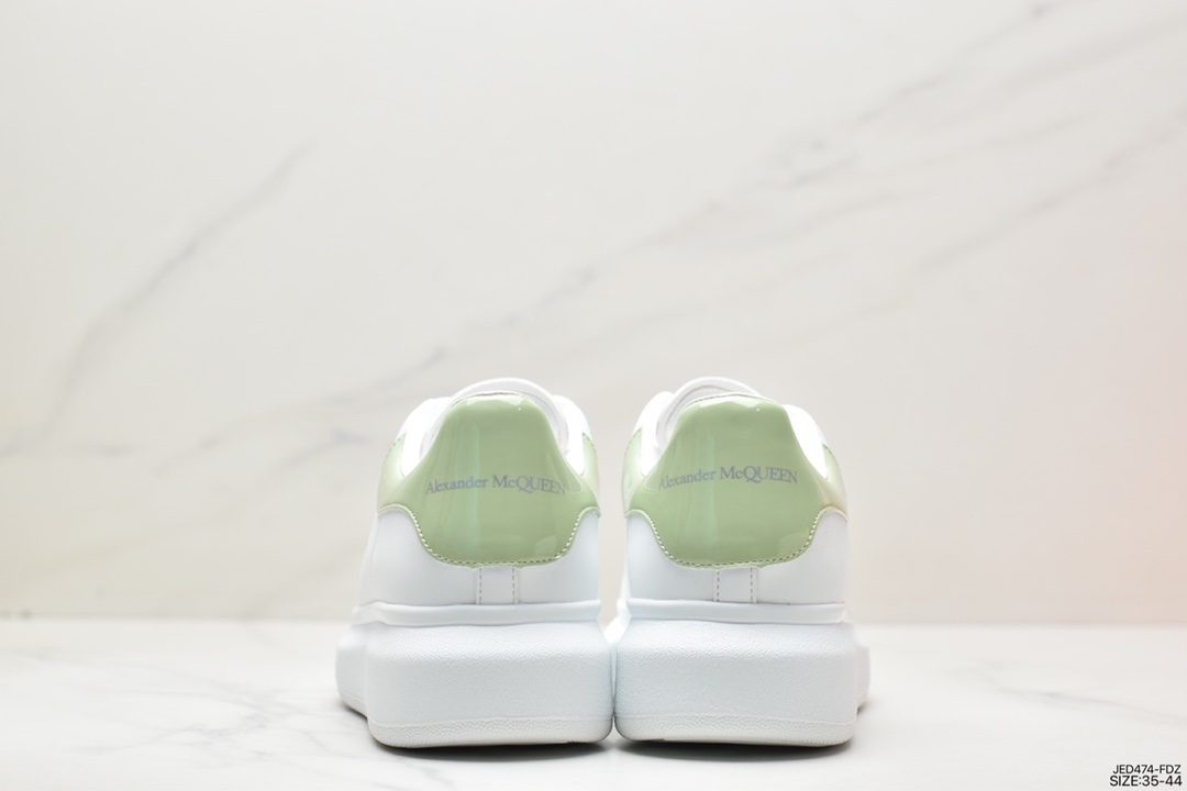 ALEXANDER MCQUEEN OVERSIZED LEATHER SNEAKERS