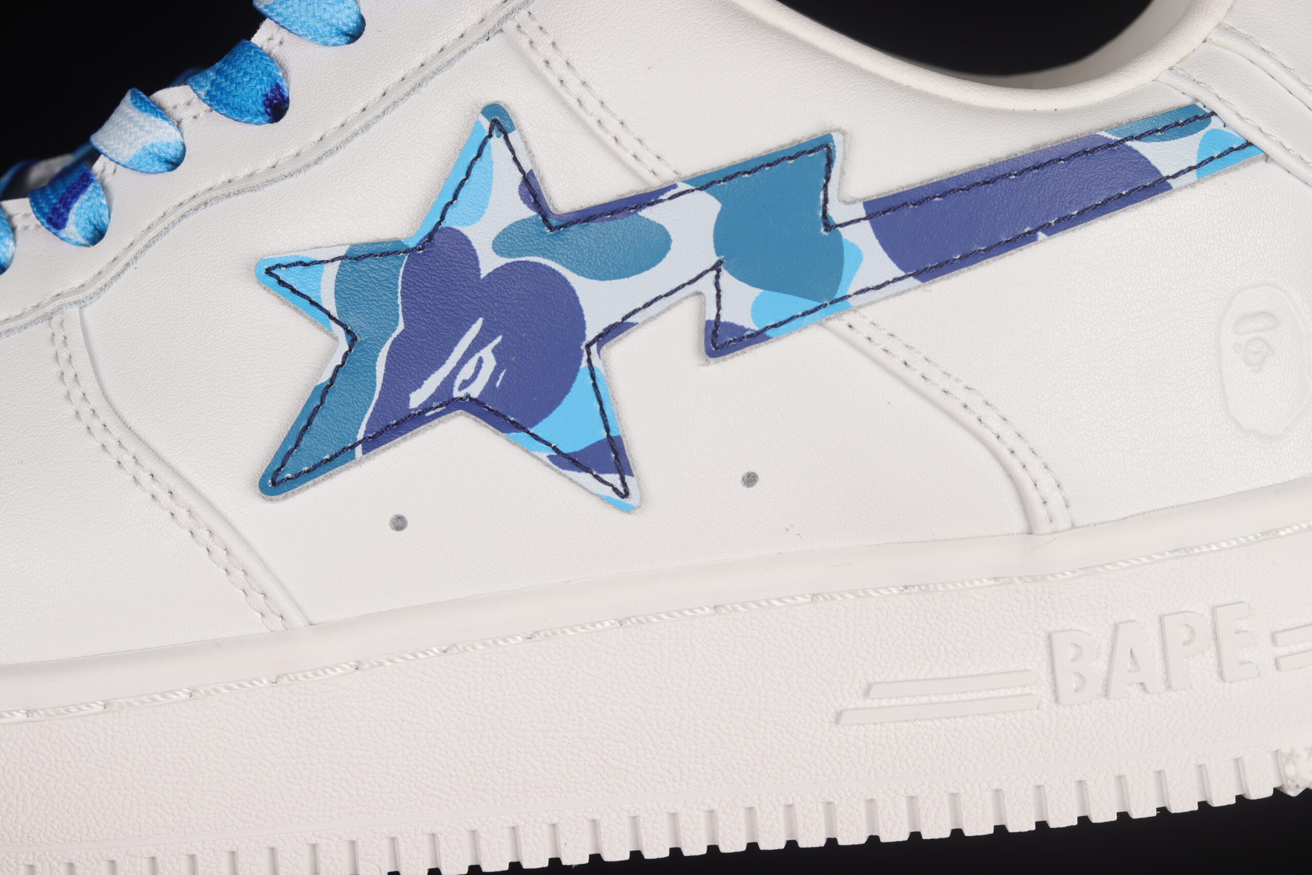 A Bathing Ape Bape STA “Tokyo” Camo Blue