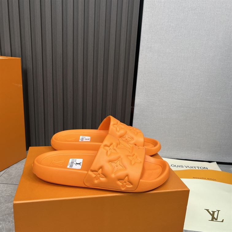 LOUIS VUITTON WATERFRONT MULE ORANGE – LVSD041