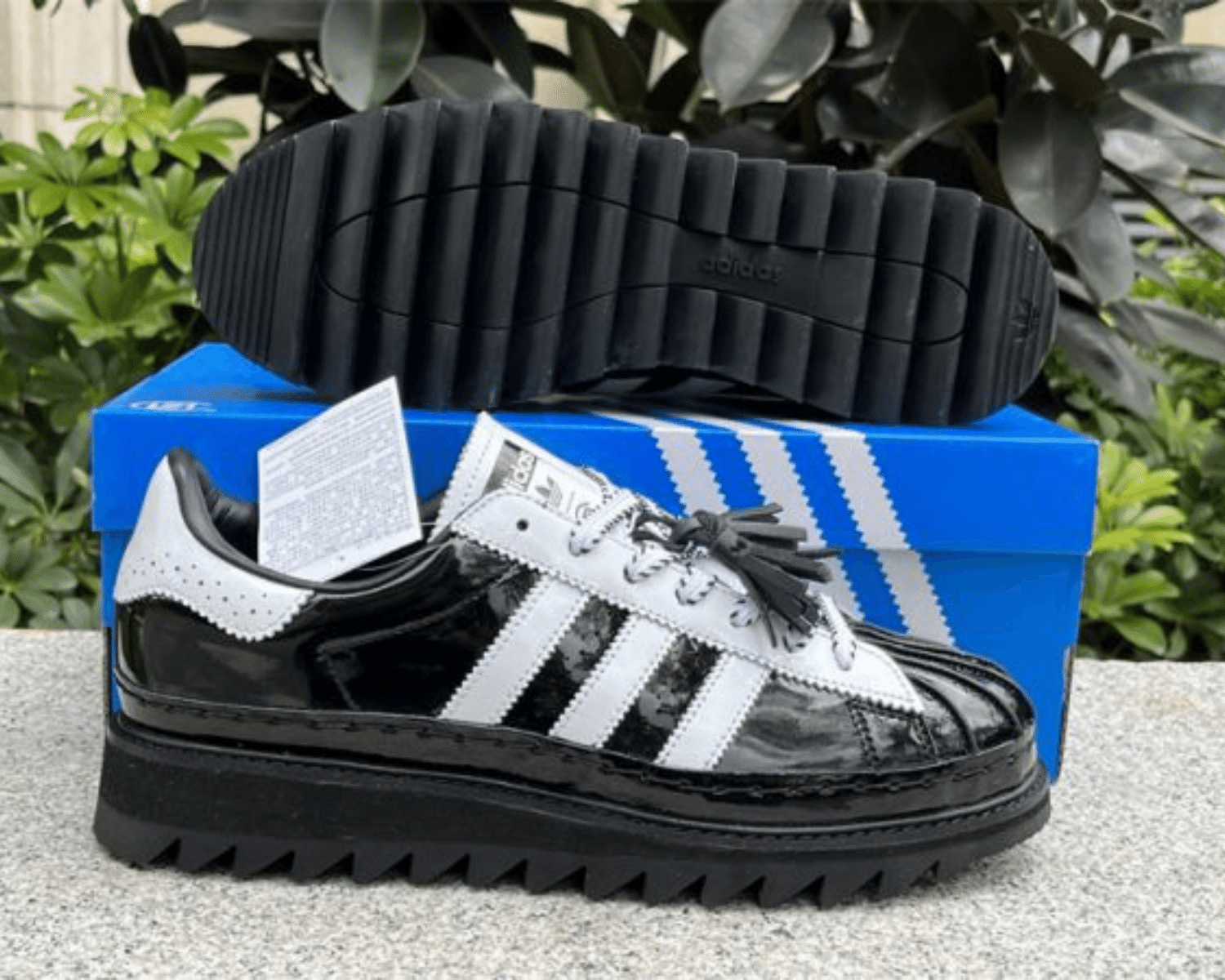 CLOT x adidas originals Superstar Core Black