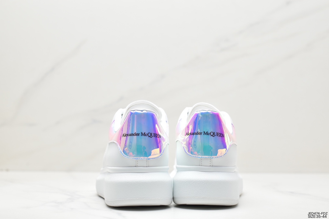 ALEXANDER MCQUEEN OVERSIZED LEATHER SNEAKERS