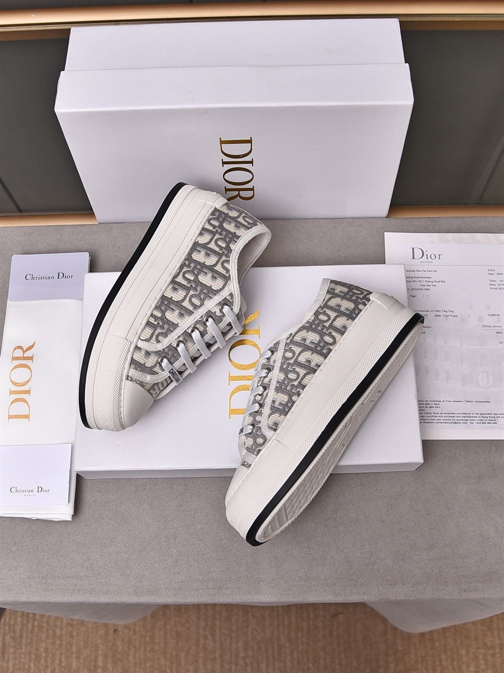 DIOR WALK’N’DIOR PLATFORM LOW-TOP SNEAKER – DO144