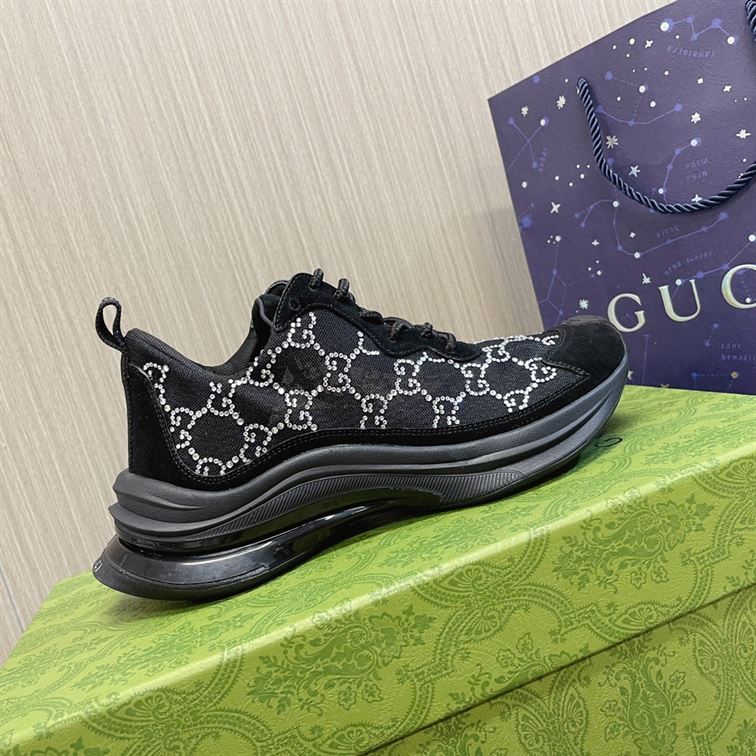 GUCCI RUN GG CRYSTAL SNEAKER – GCC012