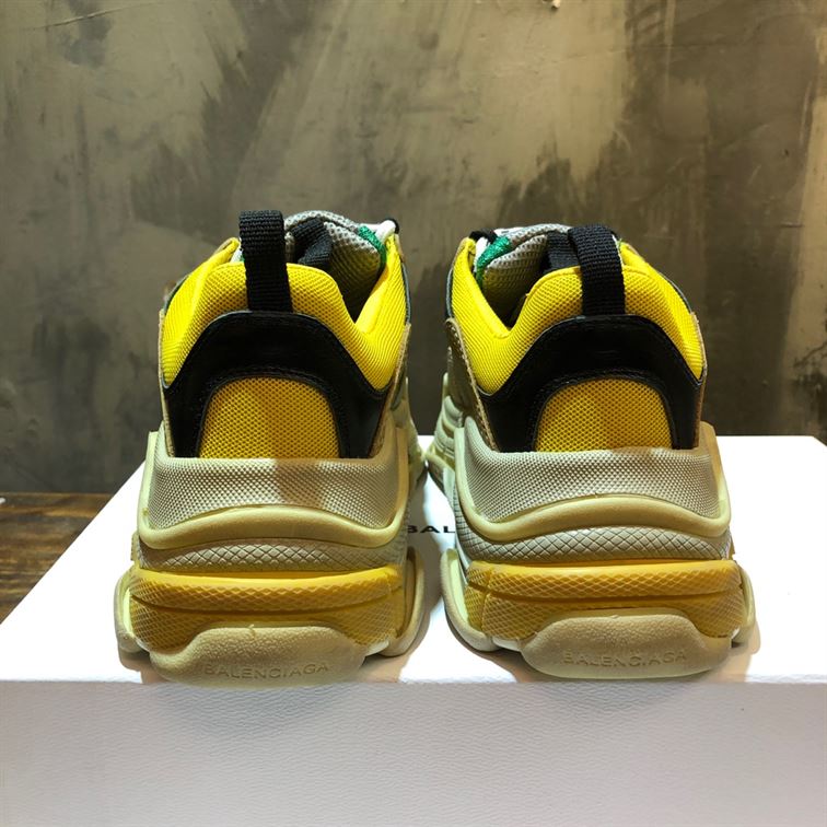 BALENCIAGA TRIPLE S TRAINER YELLOW GREEN – BLA029