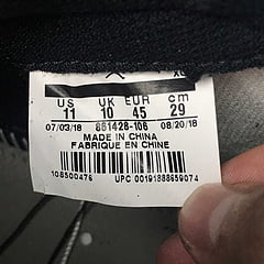 Jordan 1 Retro High “Not for Resale” Varsity Red