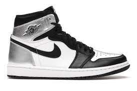 Retro High Silver Toe