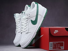 Nike Dunk Low White Lucky Green