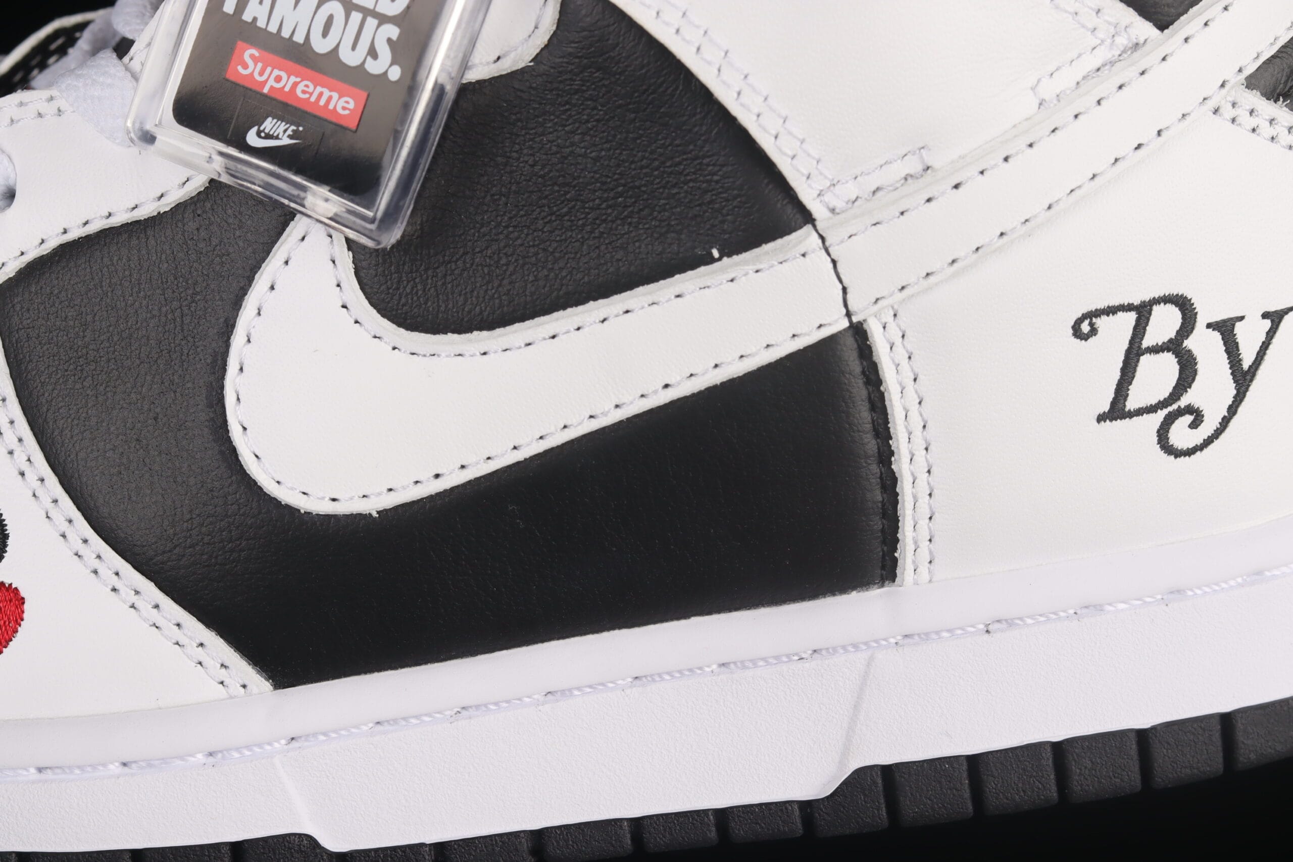 Nike SB Dunk High, Supreme By Any Means Black