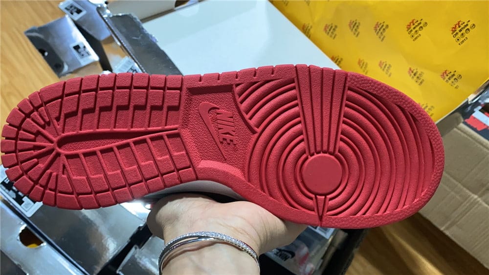 Nike Dunk Low Off-White University Red