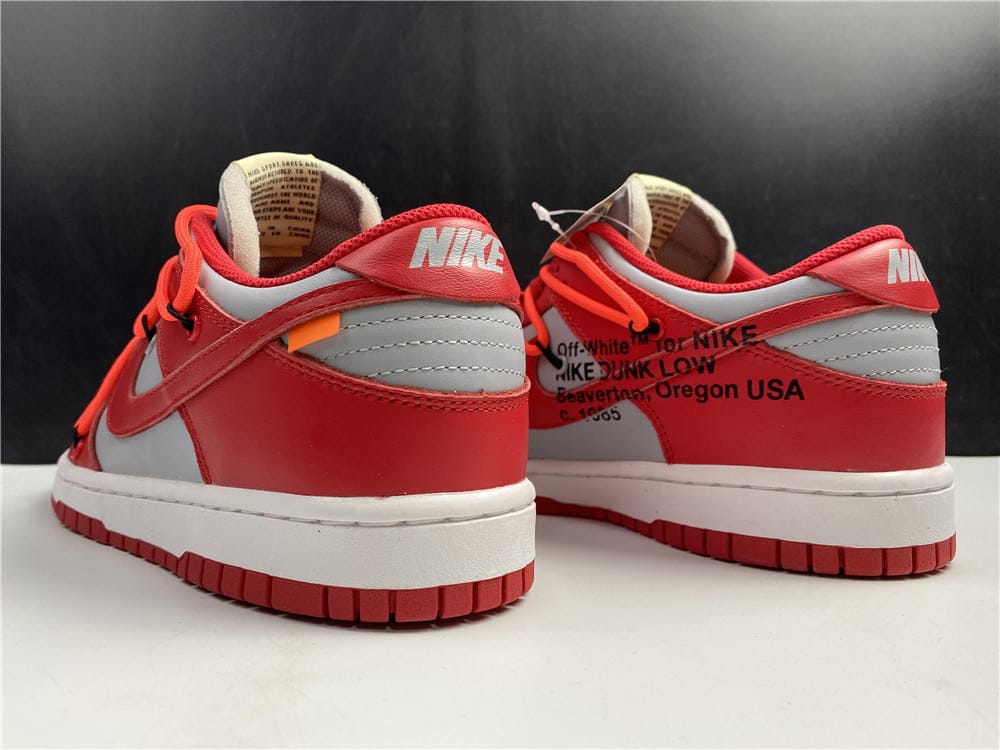 Nike Dunk Low Off-White University Red