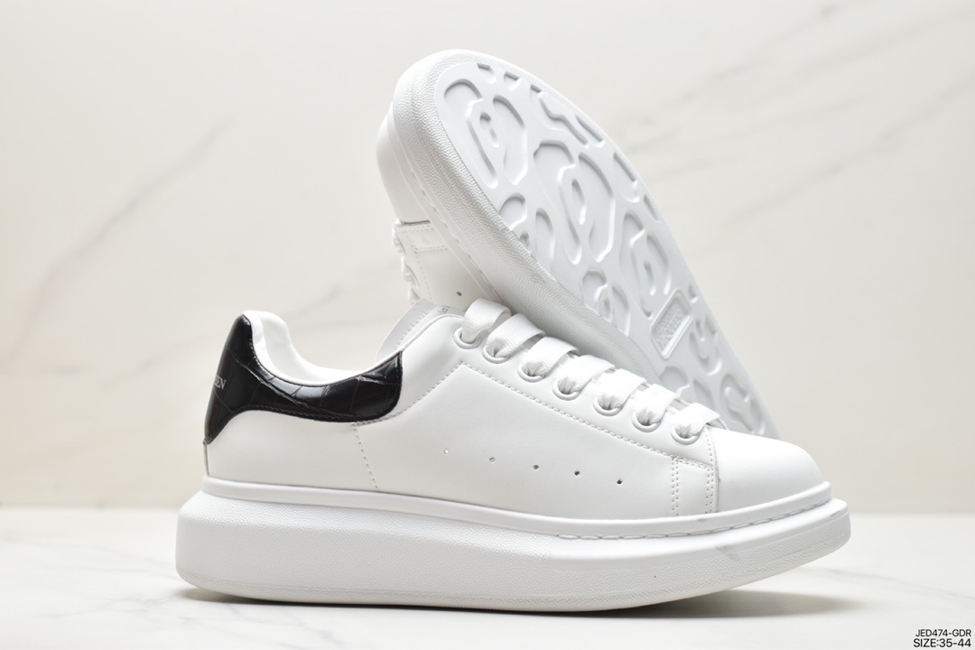 ALEXANDER MCQUEEN OVERSIZED LEATHER SNEAKERS