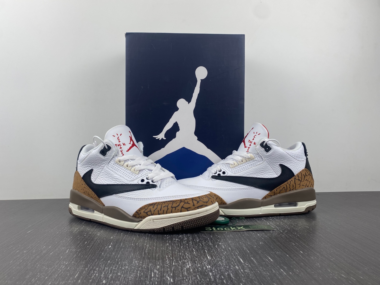 Travis Scott Jordan 3 Tan Brown