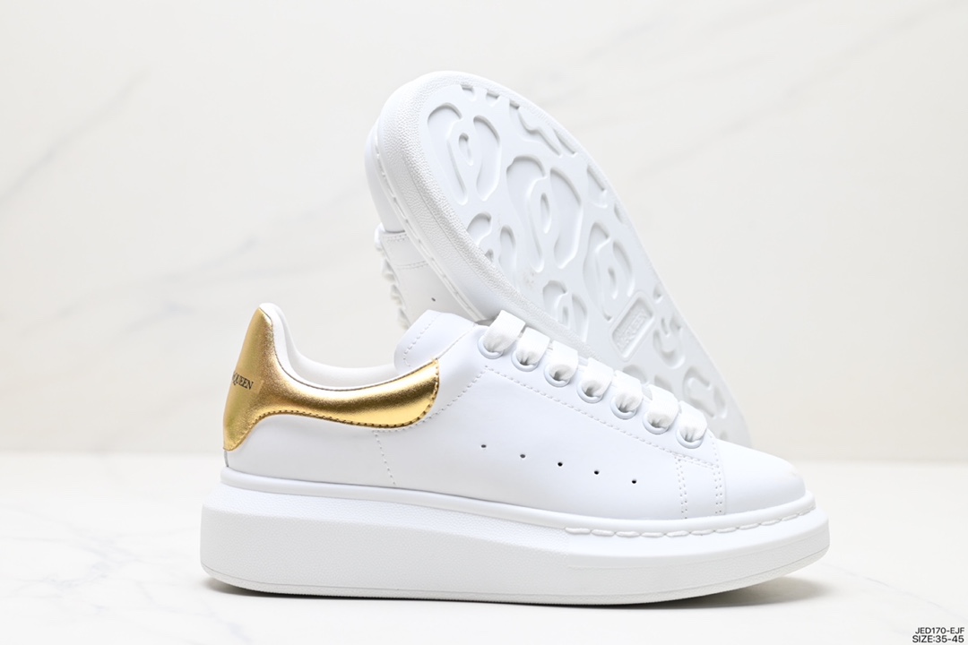 ALEXANDER MCQUEEN OVERSIZED LEATHER SNEAKERS