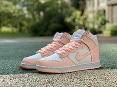 Nike Dunk High Sail Crimson Tint