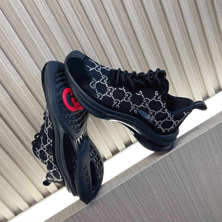 GUCCI RUN GG CRYSTAL SNEAKER – GCC012