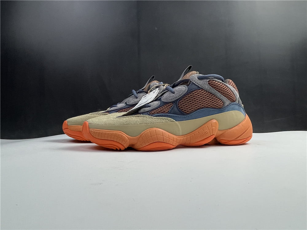 Adidas Yeezy 500 Ka Blue yellow orange
