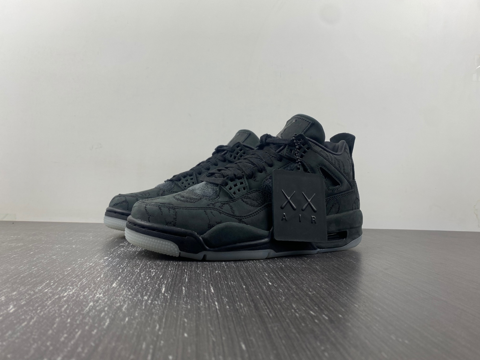 Jordan 4 Retro Kaws Black
